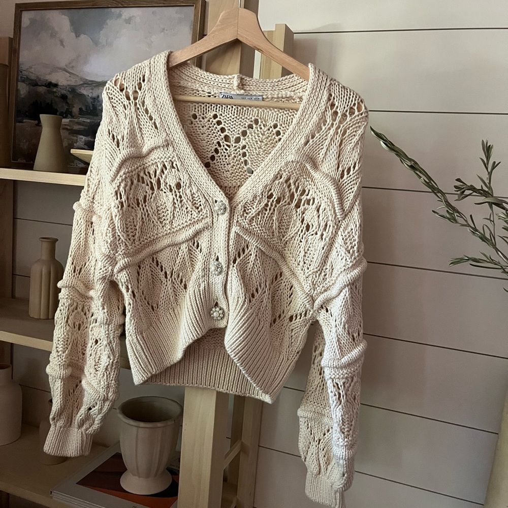Zara chunky knit sweater